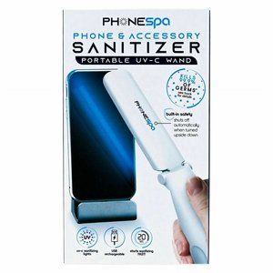 PHONE Spa Sanitizer Portable UV-C Wand- White (BRAND NEW SEALED IN BOX!) NEW